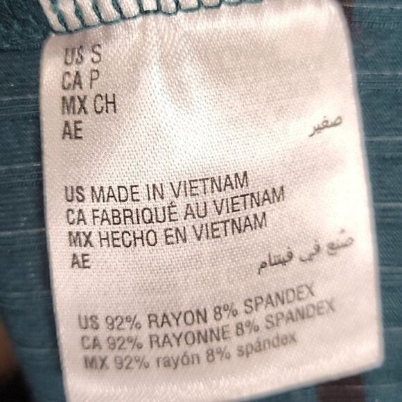 Charter Club Striped Turtleneck Top Sz S - Picture 6 of 10